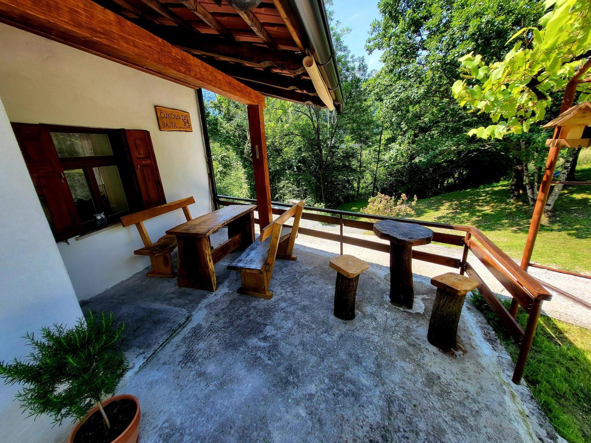 Vila Cukova Bajta Most na Soči Exteriér fotografie