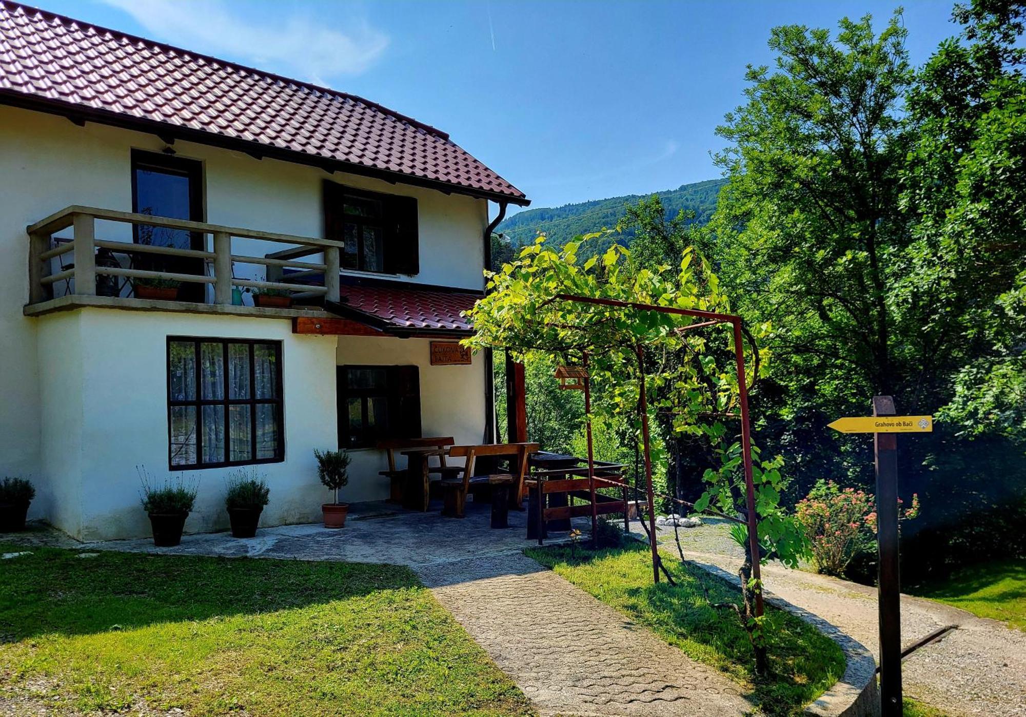 Vila Cukova Bajta Most na Soči Exteriér fotografie