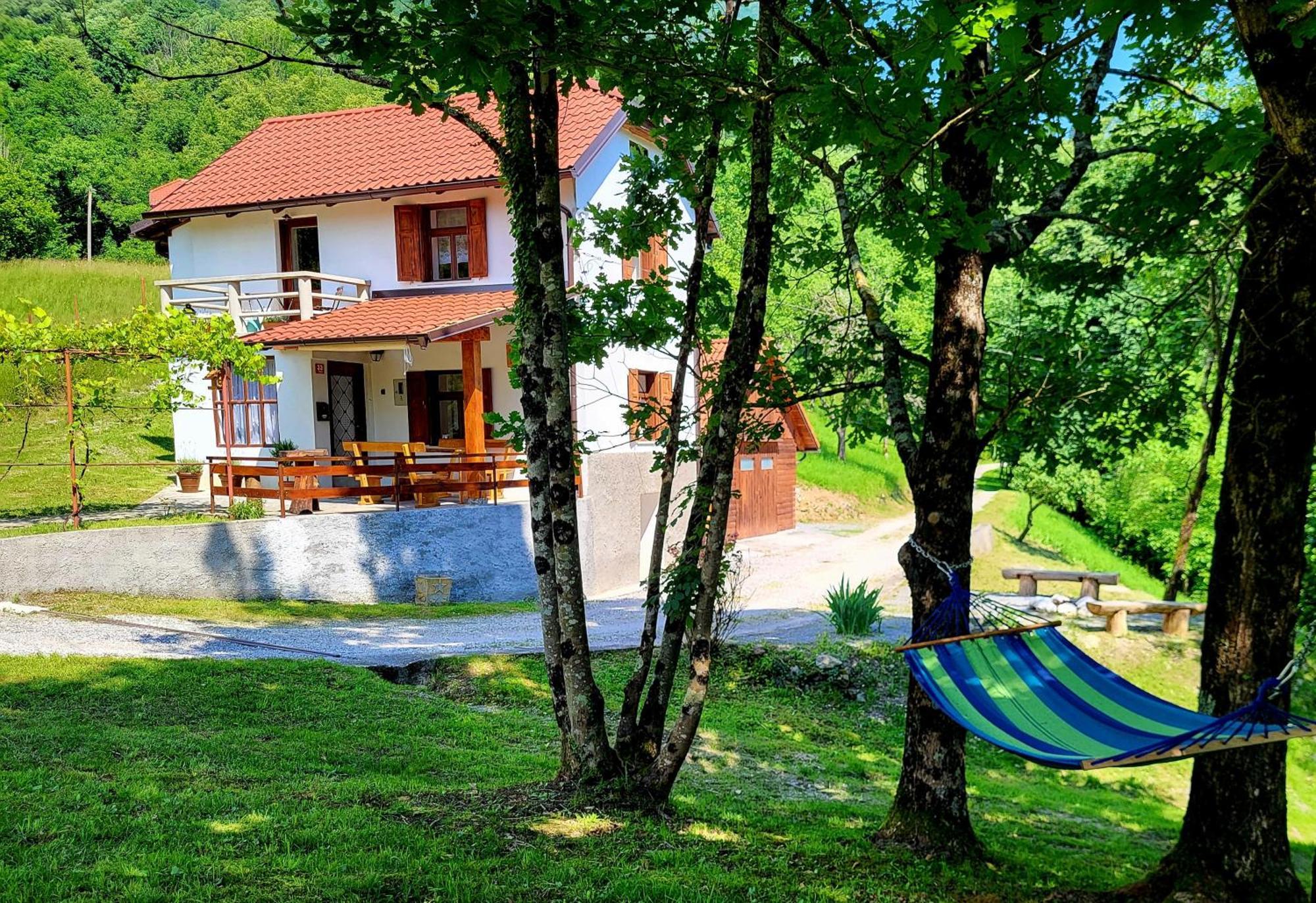 Vila Cukova Bajta Most na Soči Exteriér fotografie
